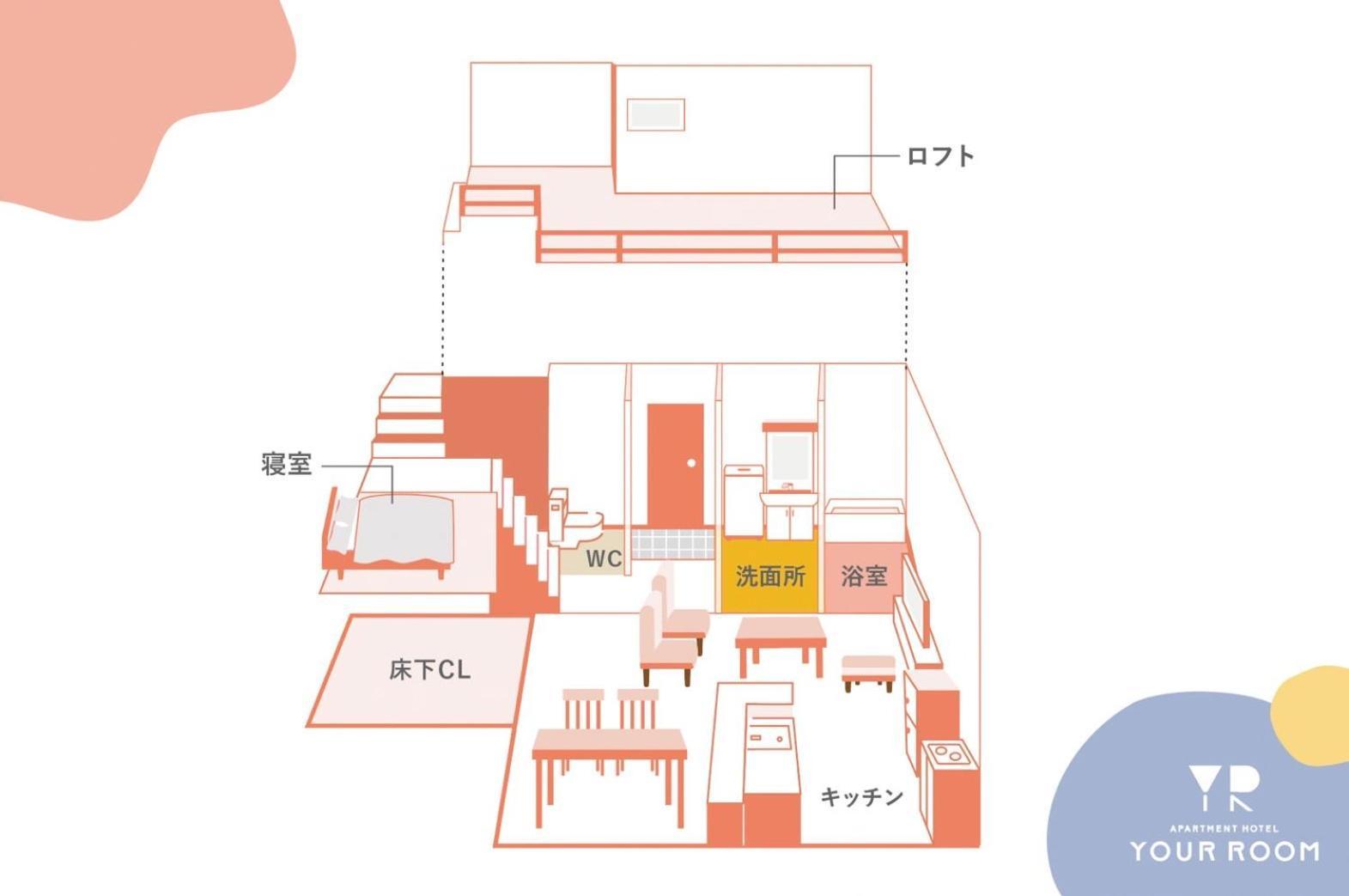 Your Room 熊本駅 Eksteriør billede